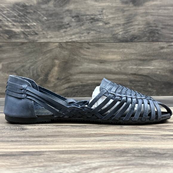 NIB Coconuts by Matisse 8M Fits Like 8.5M Wildflower Leather Huarache Sandals - Picture 5 of 10